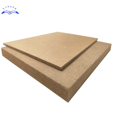 Qinge 18mm simples folha mdf barata mdf placa de alta qualidade fábrica de placa mdf